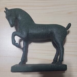Hand Cast Bronze Chinese Imperial Horse of Xian statue Franklin Mint 1985 MINT